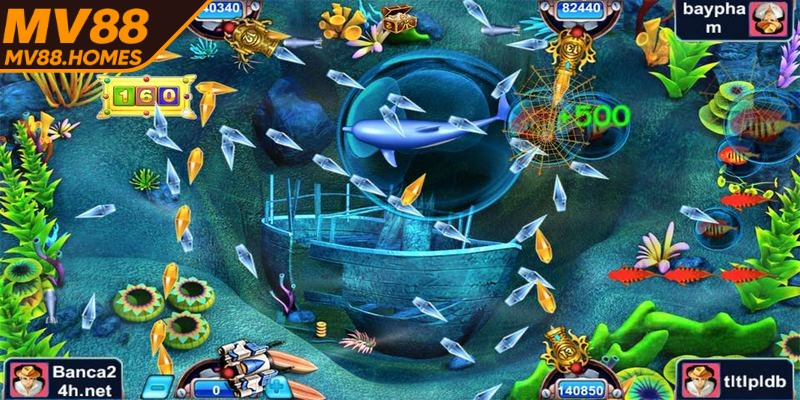 Săn cá phiên bản 3D sở hữu 3 phòng chơi hấp dẫn, cực kỳ thú vị